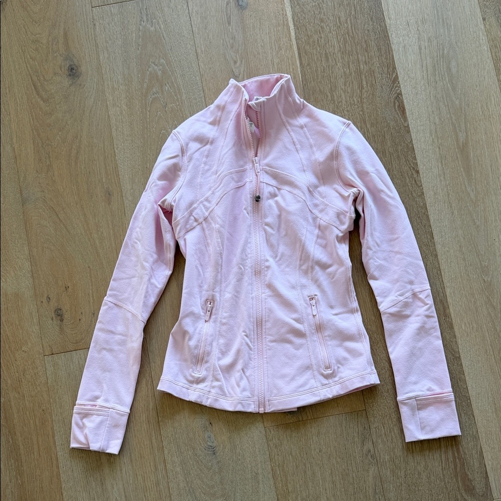lululemon athletica Light Pink Full-Zip Jacket